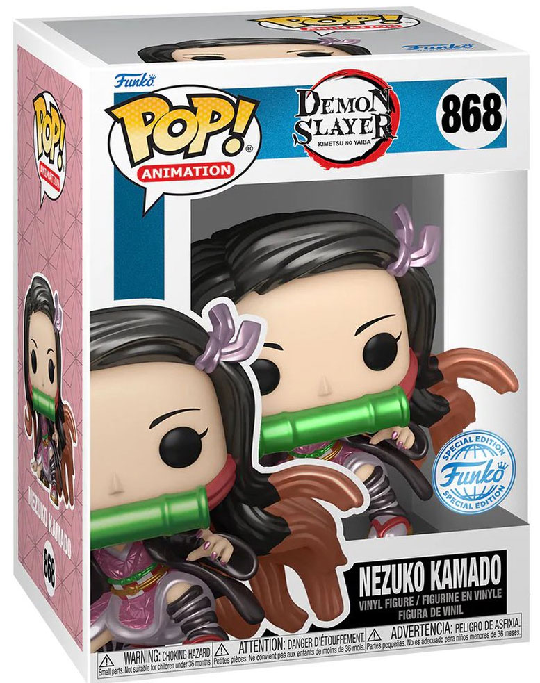 Figurine Pop Demon Slayer 868 pas cher Nezuko Kamado Métallique