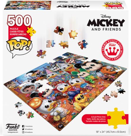 Puzzle Pop Mickey Mouse Disney Pas Cher Puzzle Chasse Aux Bonbons