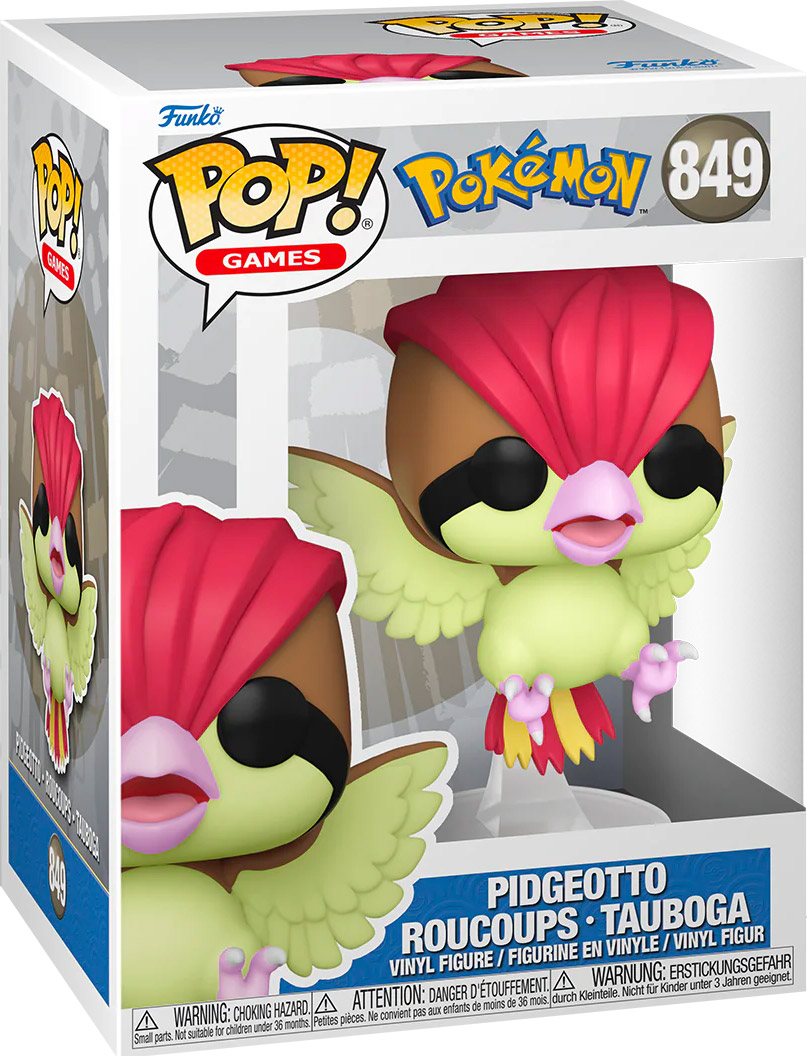 Figurine Pop Pok Mon Pas Cher Pidgeotto Roucoups Tauboga Emea